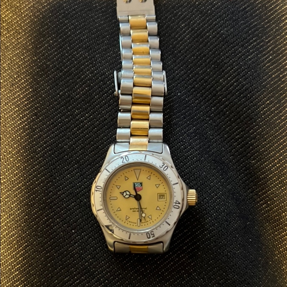 Tag Heuer Silver and Gold Women's Watch